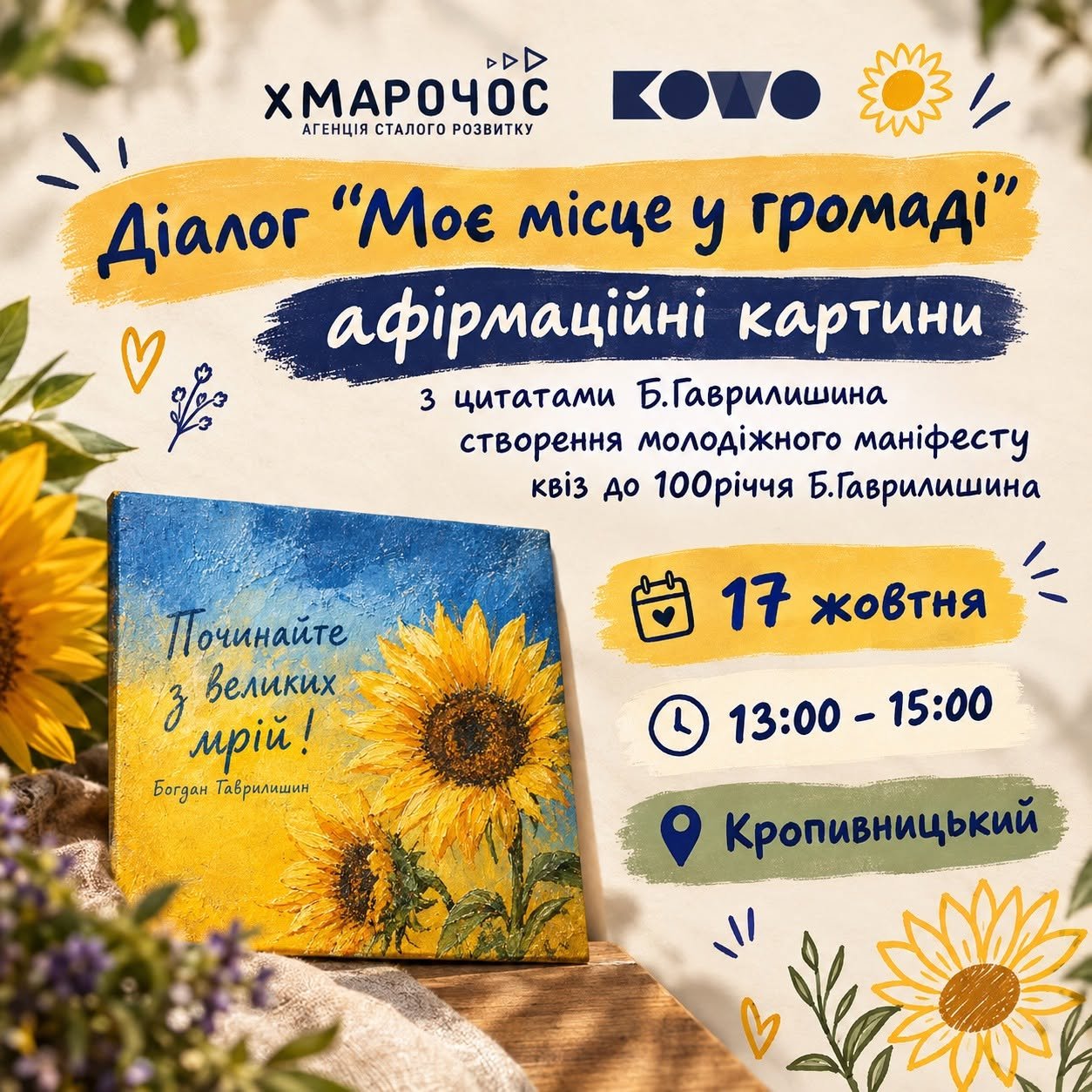 Діалог «Моє місце у громаді»
