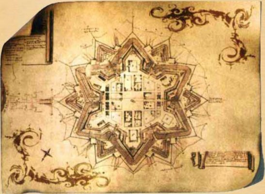 Карта крепости