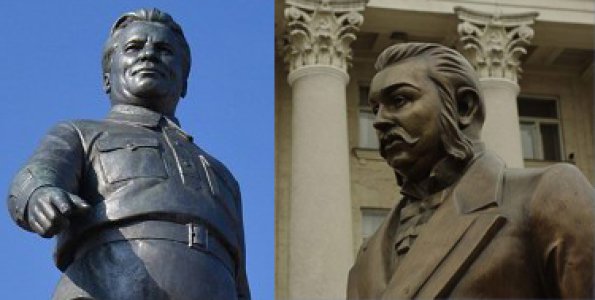 Памятник Кирову и памятник Пашутину появились в Интернете