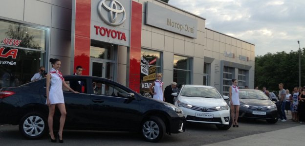 Новую Toyota Corolla одними из первых увидели кировоградцы
