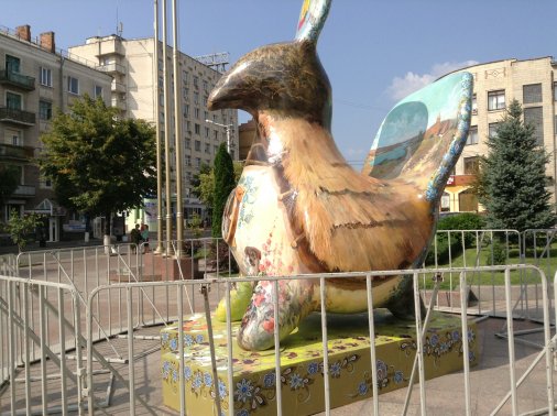 Кировоградская чудо-птица уже на конкурсе в Киеве
