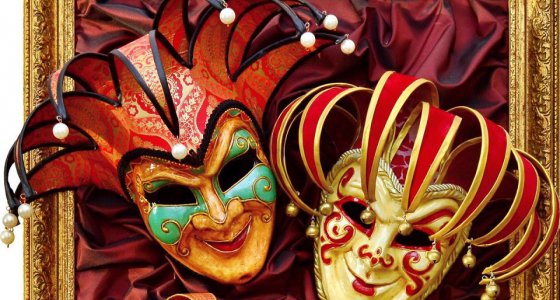 Венецианский карнавал - в работах кировоградского мастера Ольги Цюпки