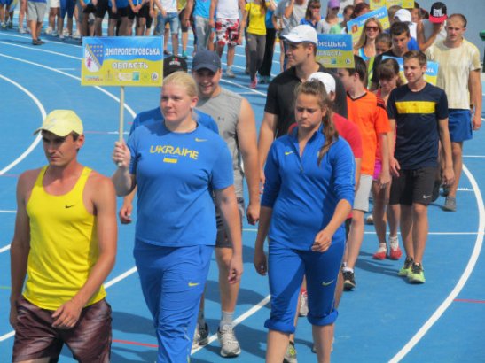 Відкриття Чемпіонату з легкої атлетики у Кіровограді