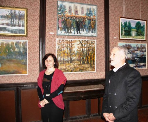 Анатолий Горбенко открыл свою выставку в галерее "Елисаветград"
