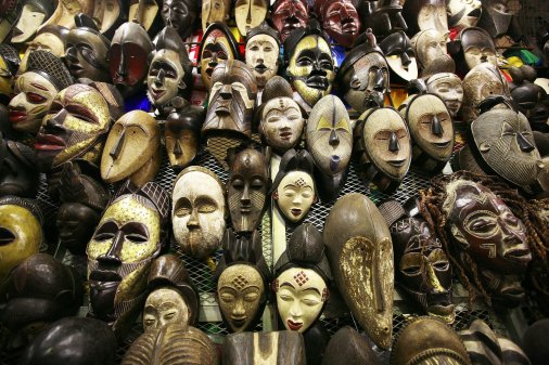 Африканські маски - як заняття для душі!