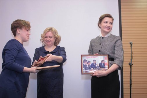 Кіровоградська журналістка Вікторія Талашкевич отримала відзнаку "Голос благодійності"