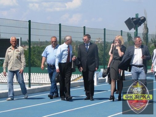 ​Ігор Гоцул відвідав стадіон «Зірка»