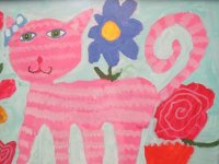 «Рожевий кіт», Єва Валайніс, 8 років