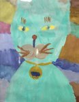 «Сумний кіт», авторка - Єлизавета Коноваленко, 8 років