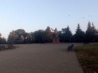 Історична частина міста - Вал та вид на пам’ятник Володимиру Мономаху