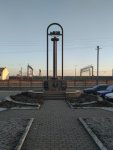 пам’ятник паровозу у місті Коростень
