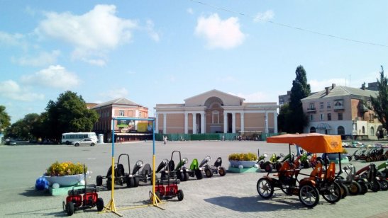 Соборна площа, місто Олександрія