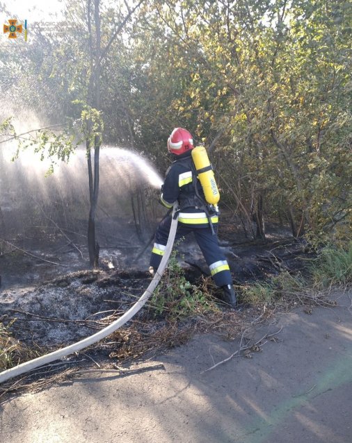 Які пожежі виникли на Кіровоградщині протягом доби 25-26  серпня