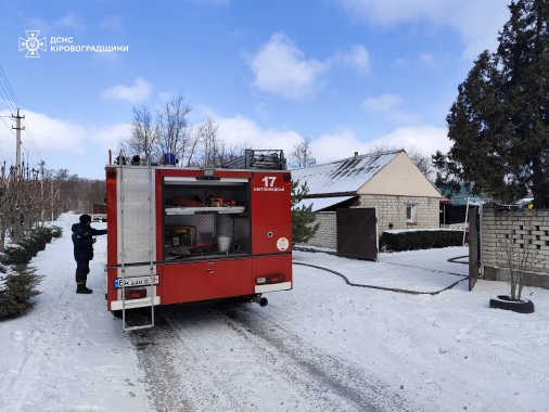 ​Протягом доби, що минула, на Кіровоградщині ліквідовано чотири пожежі