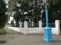 Парк имени Крючкова в Кировограде (лето 2013) - улица Ленинградская